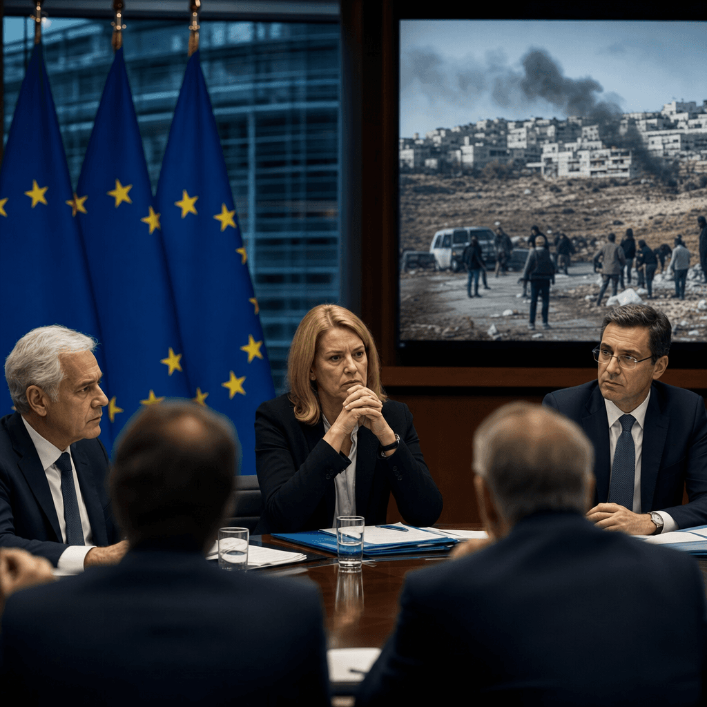 EU Sanctions Violent Israeli Settlers
