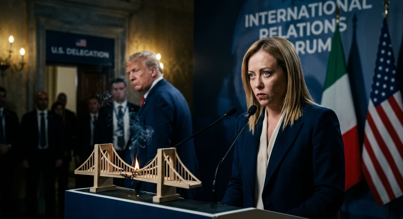 Meloni's Bridge Burns: Trump and Italy