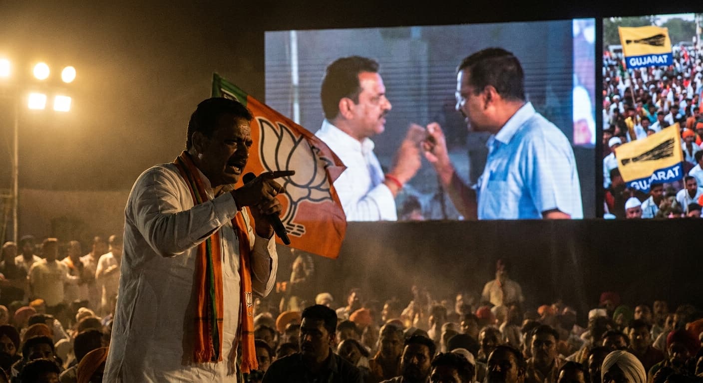 BJP's Strategic Pressure on AAP