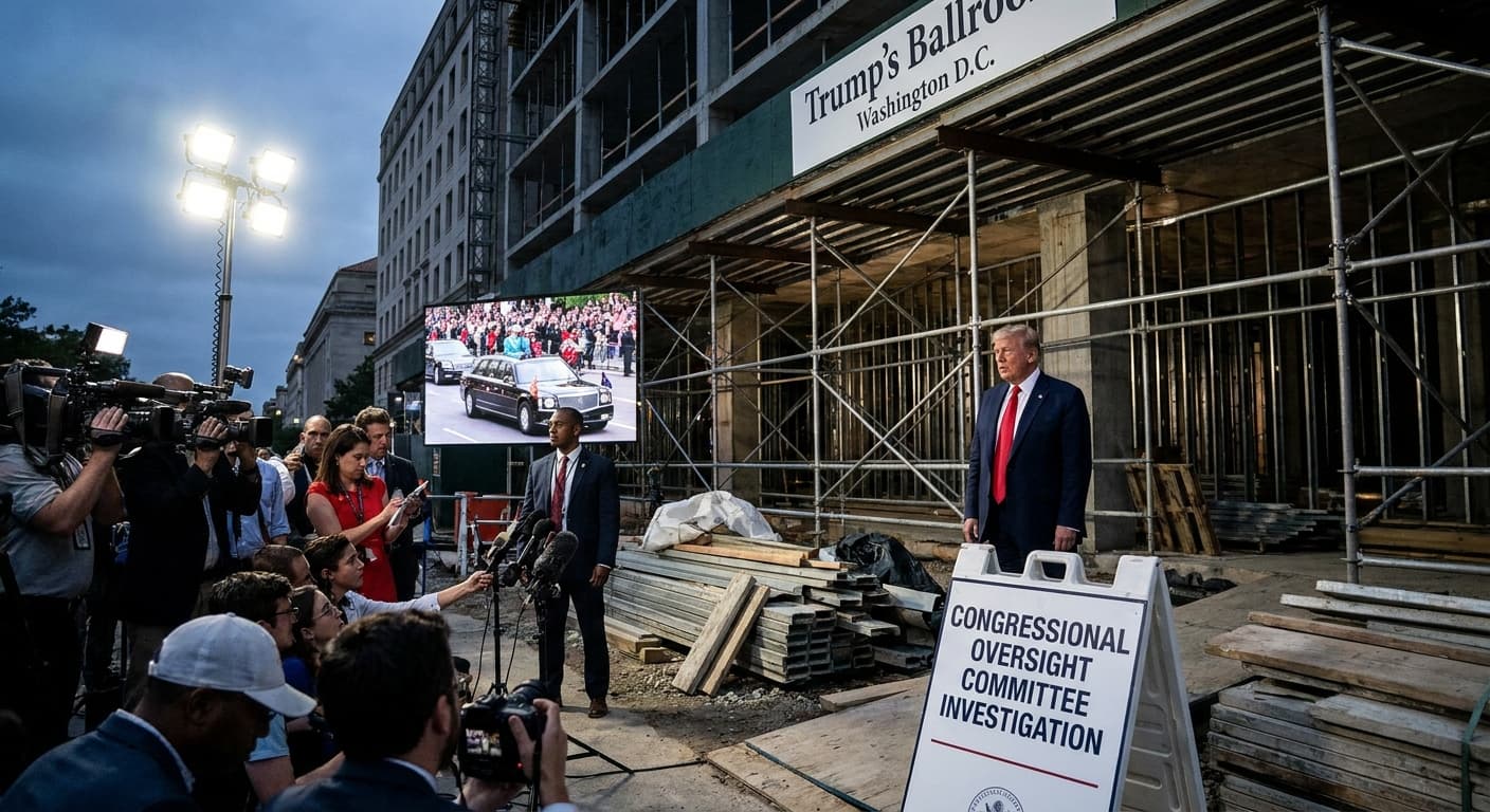 Trump's $400M Ballroom Faces Congress Amidroy