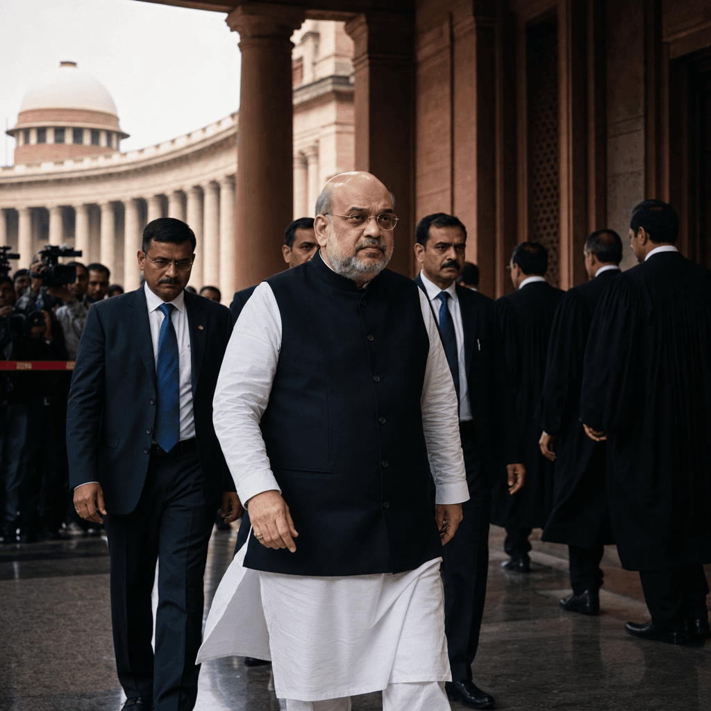Amit Shah's Message on Executive-Judiciary T