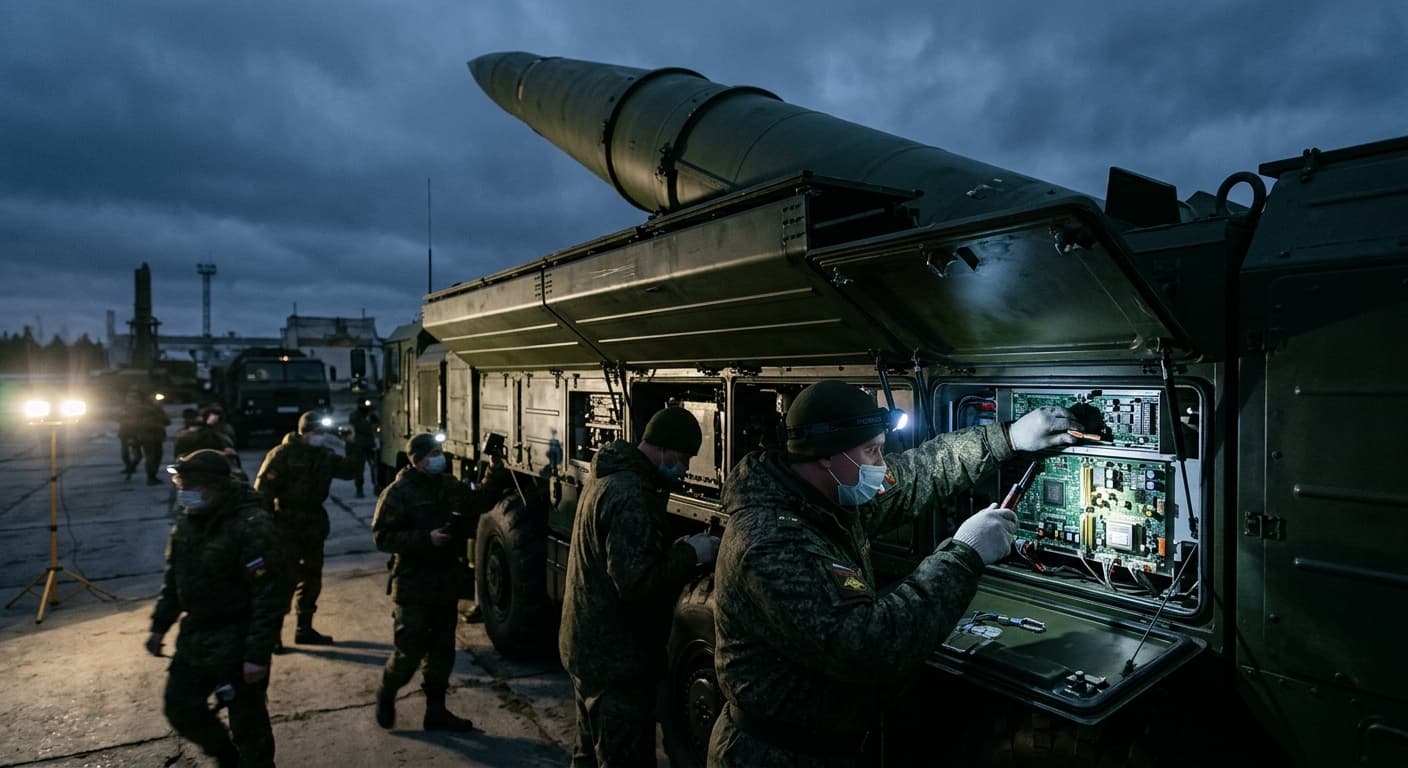 Iskander Missile: 34 Western Parts Feeding