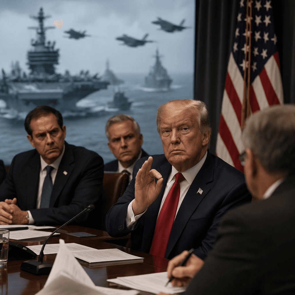 Trump Hints at Iran Deal Amid Military Tactic