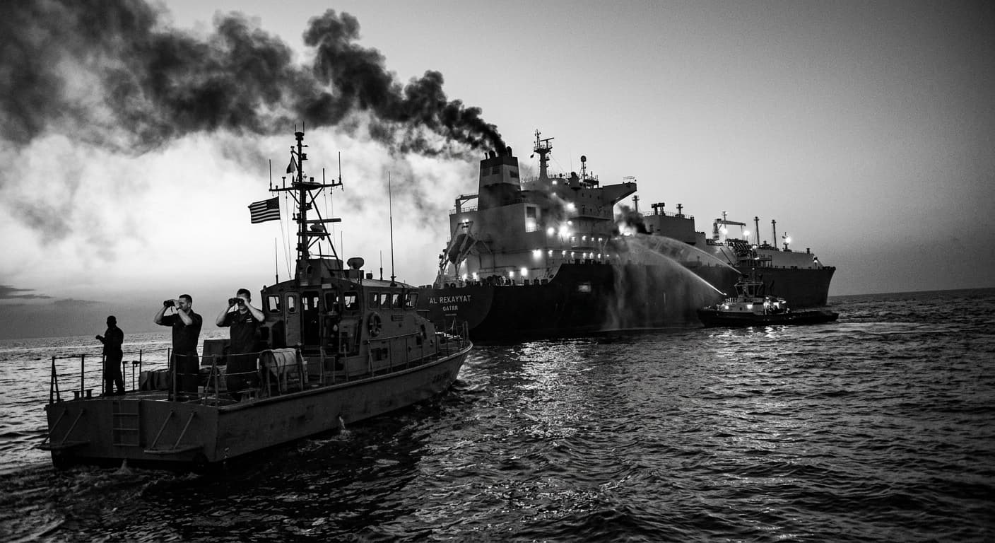 Qatari LNG Tanker Attack Tests Trump's Iran T