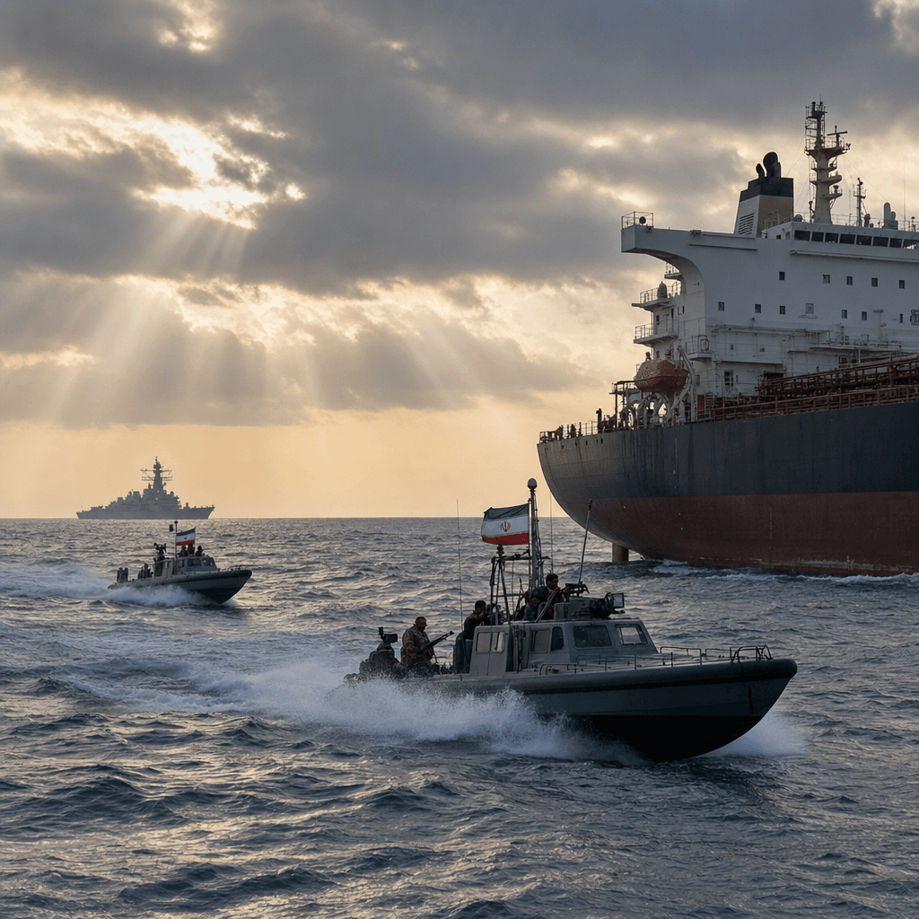 Iran's Guards Use Tankers Against US Pressure