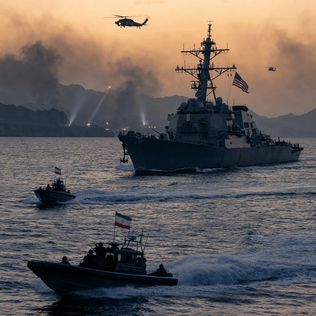 US-Iran Tensions Rise in Hormuz Strait