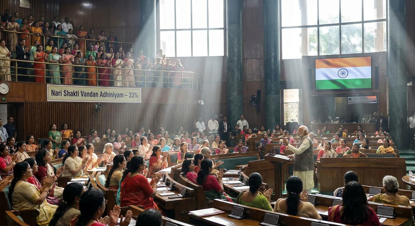 Modi's 33% Women Reservation Bill Impact