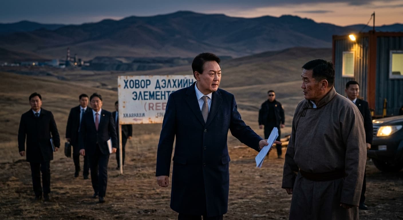 Lee's Mongolia Gambit: Denuclearization & REE