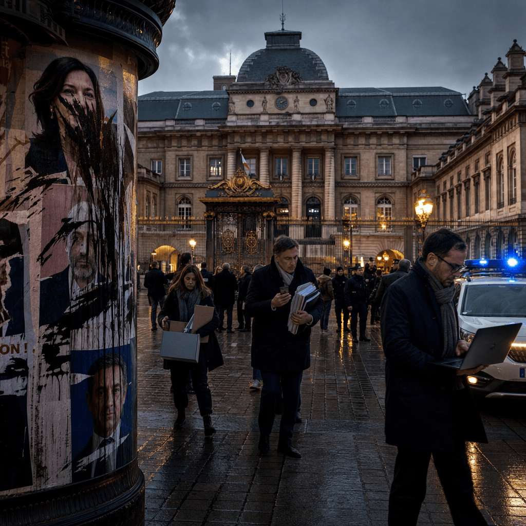 Paris Prosecutors Investigate Foreign Smear
