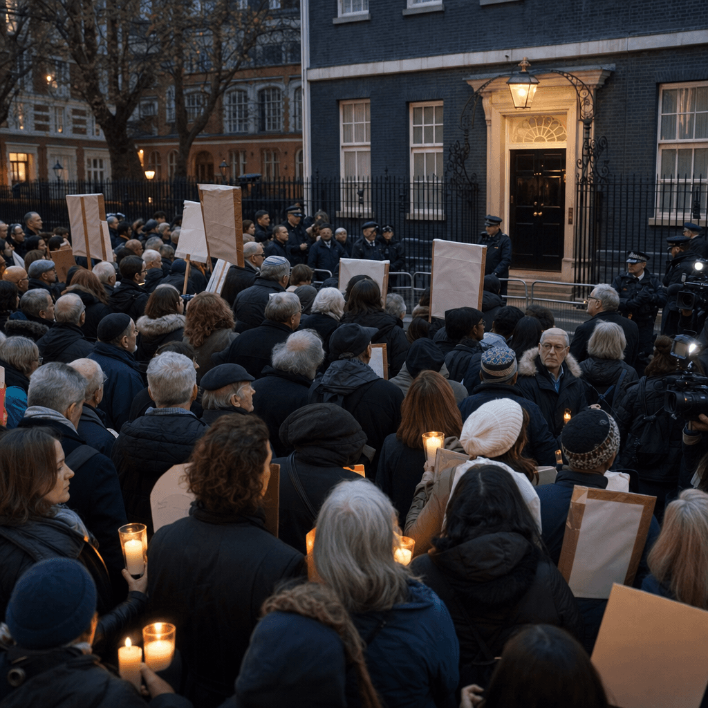 Downing Street Rally Against Antisemitism