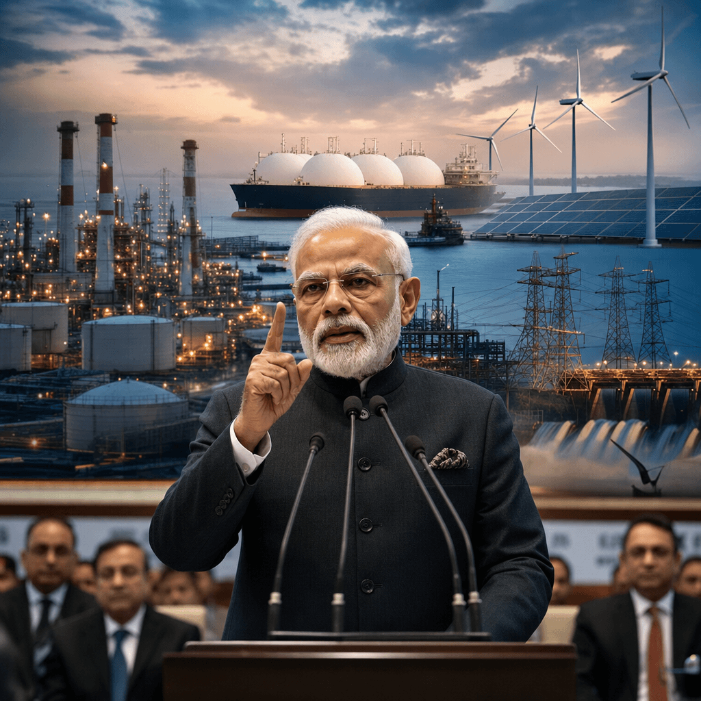 Modi's Energy Warning