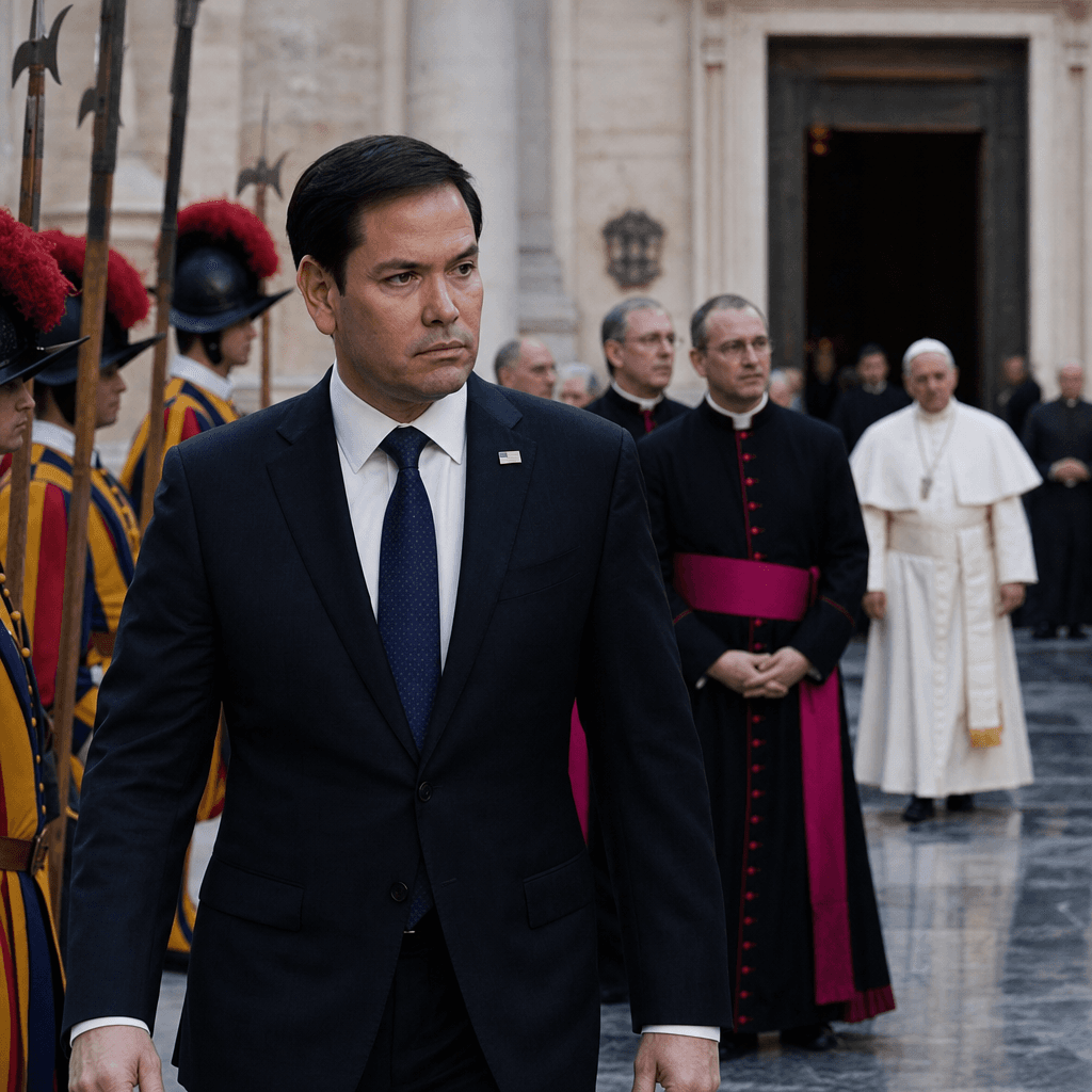 Rubio's Vatican Visit Challenges Trump's Base
