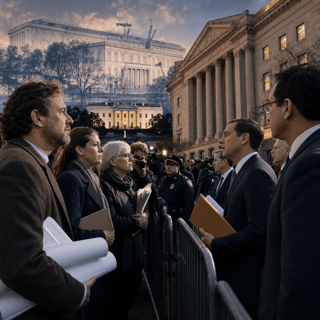 Trump's DOJ vs Preservationists: Ballroom Dis