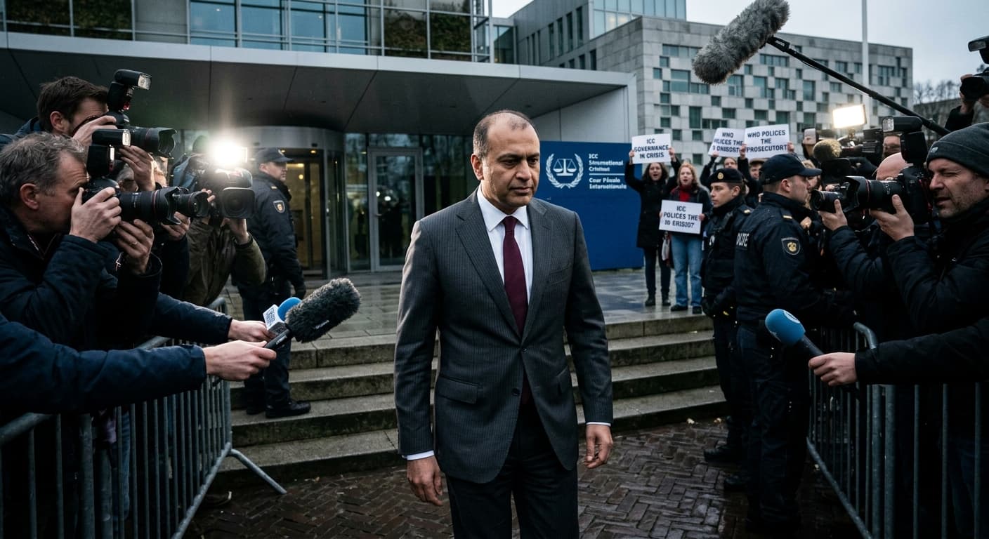 ICC Suspends Prosecutor Karim Khan Amid Cont争