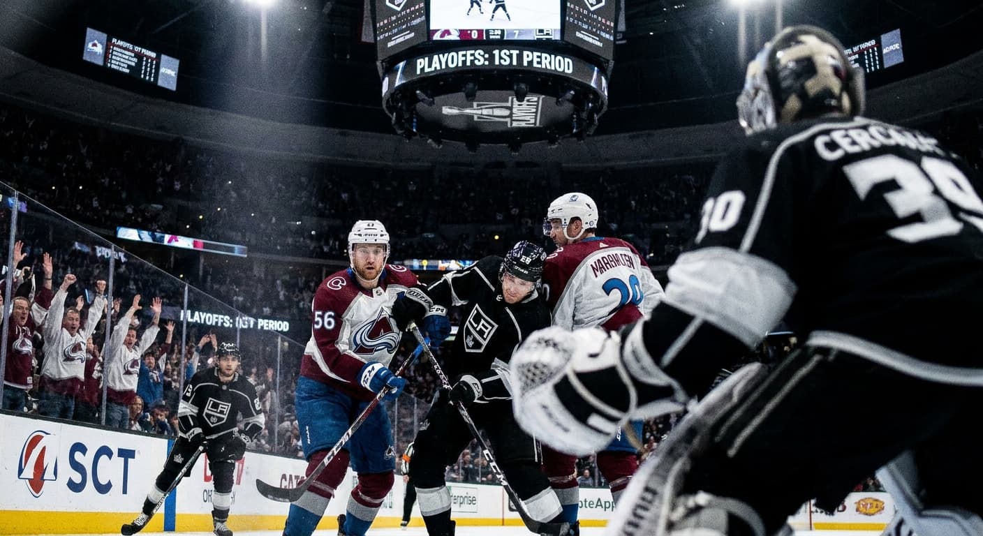 Avalanche vs Kings