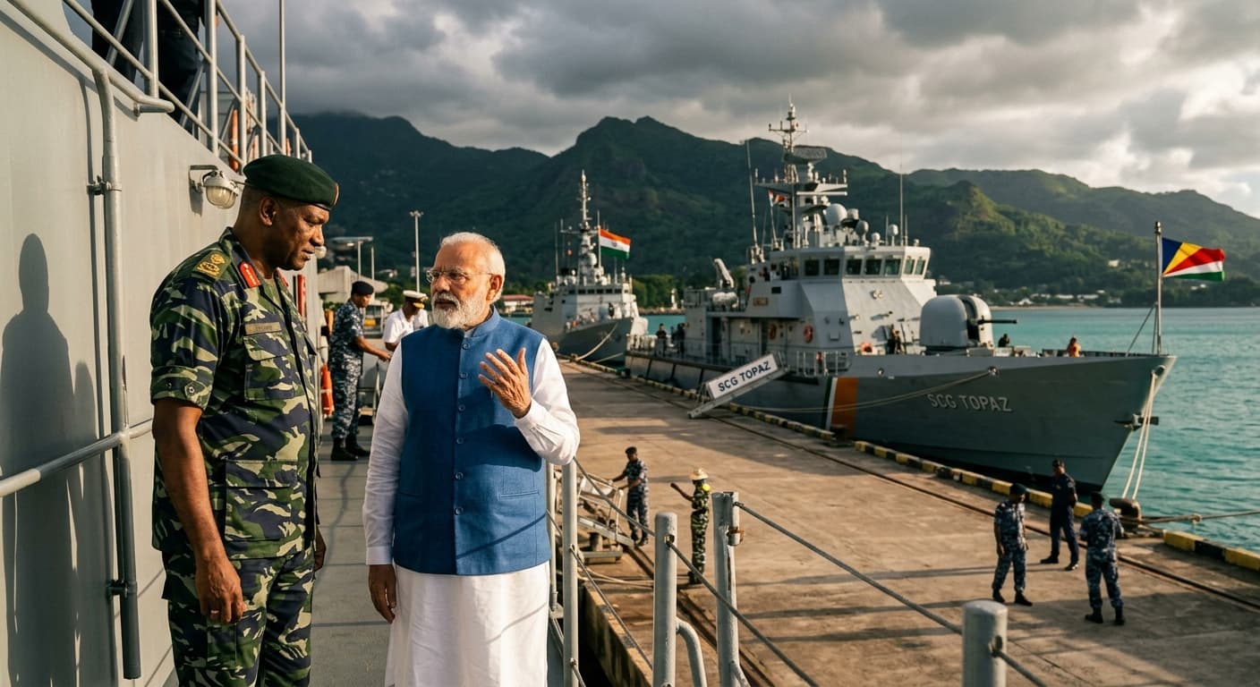 Modi's Seychelles Visit: Naval Hardware