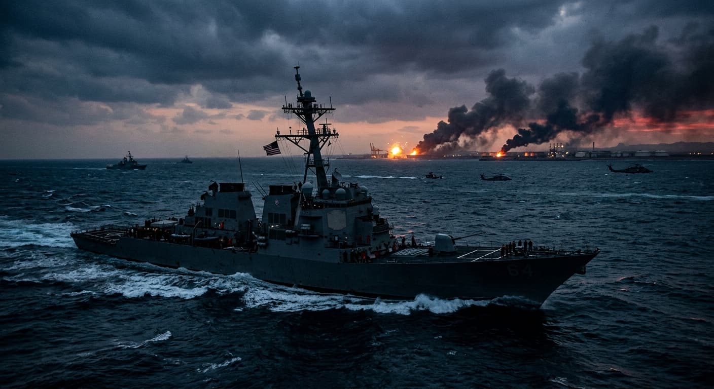 US-Iran Conflict Escalates in Gulf