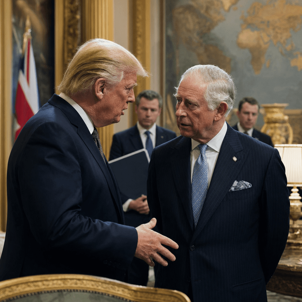 Trump Uses King Charles to Pressure UK onIran