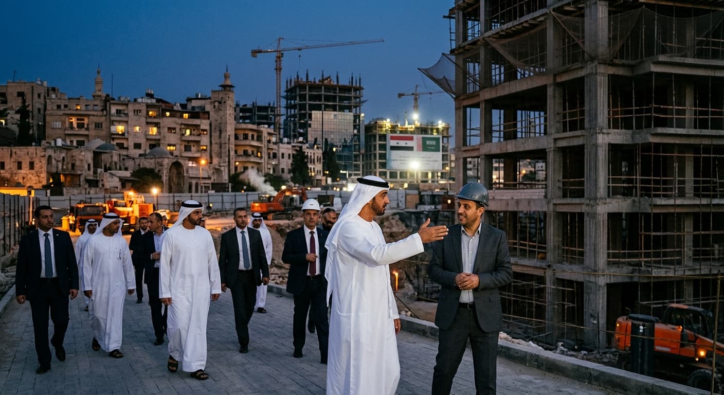 Syria's Reconstruction: Gulf States Take Lead