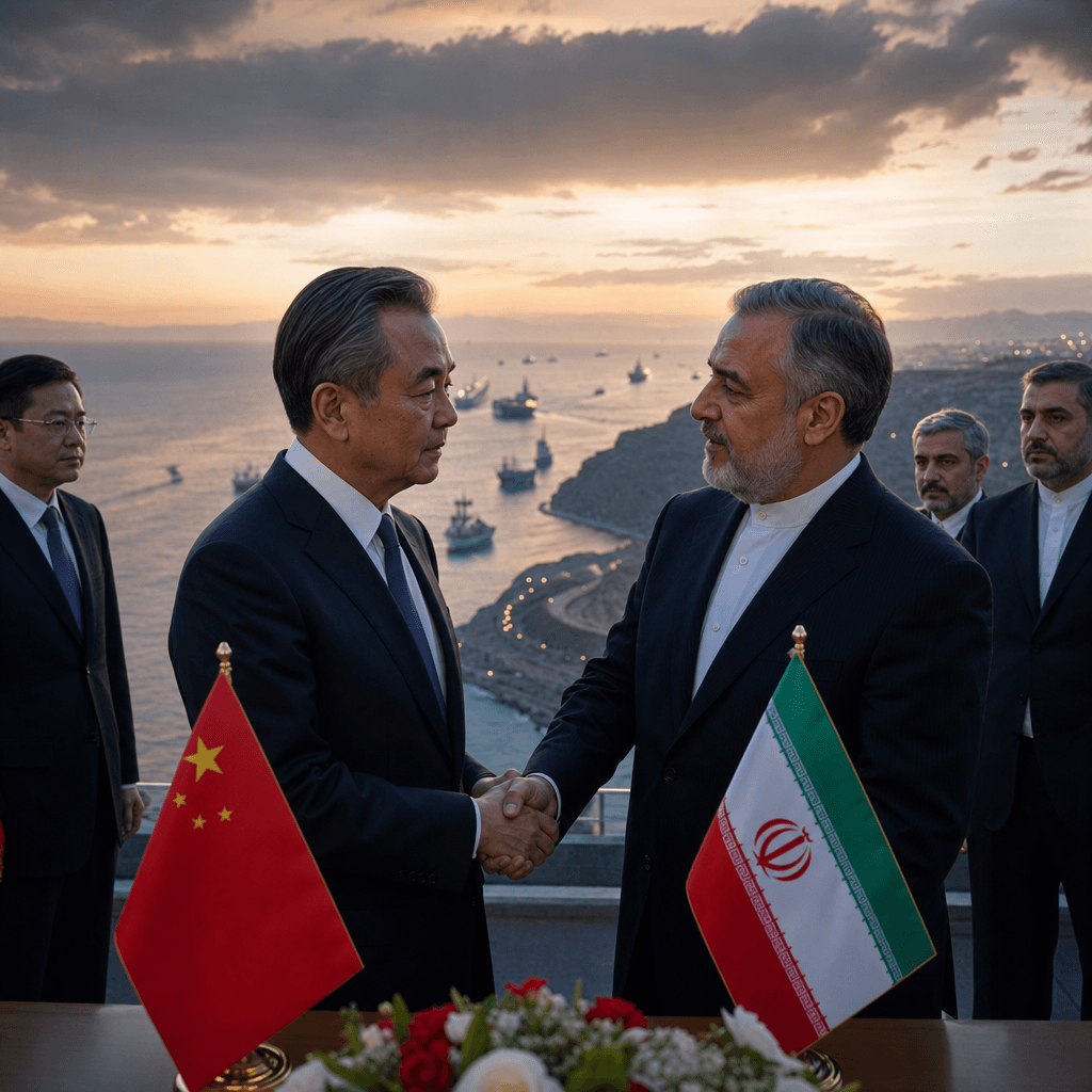 China, Iran Seek Ceasefire Amid Hormuz Tense