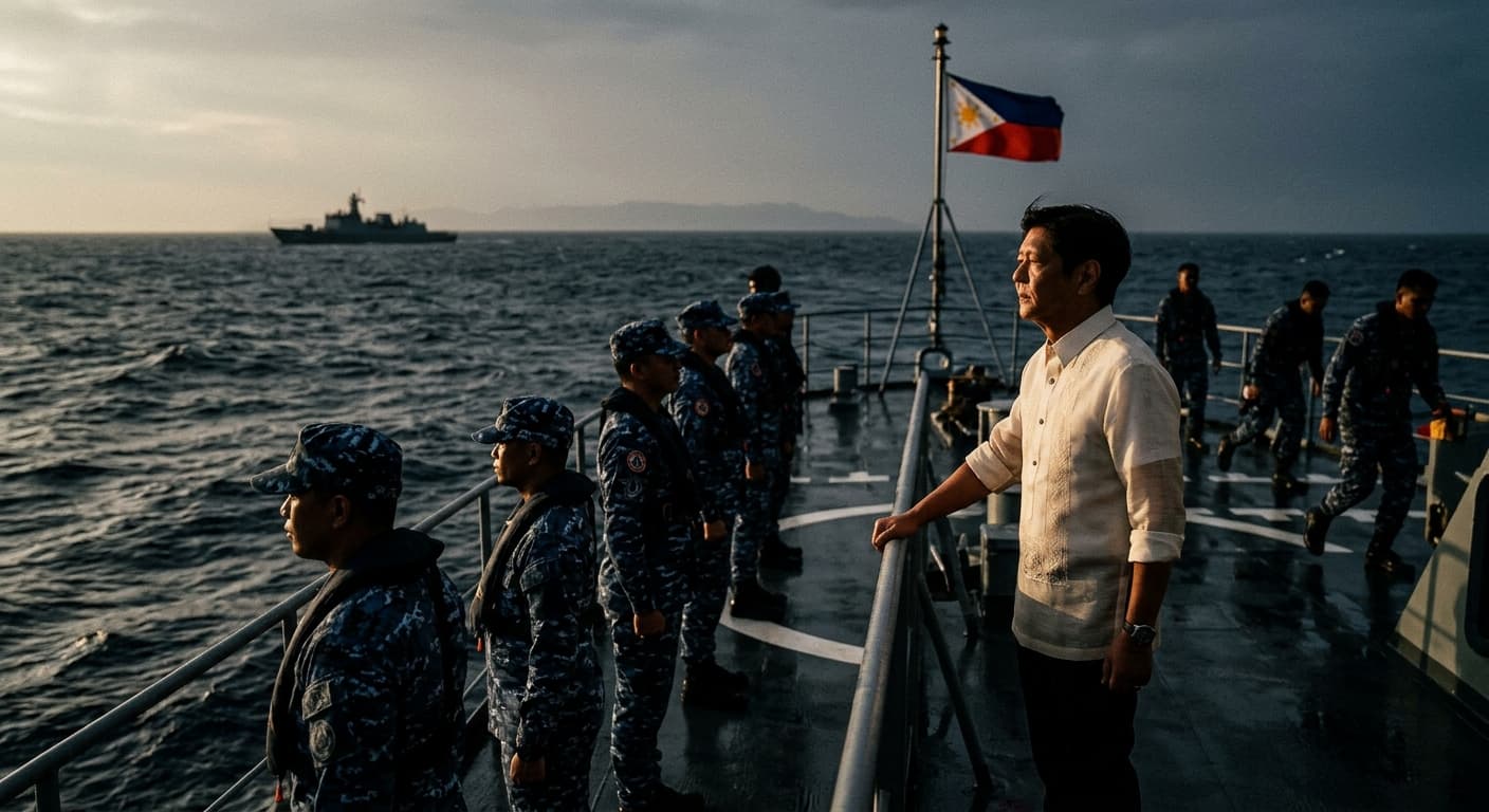 Marcos Hardens Philippine Line in South China