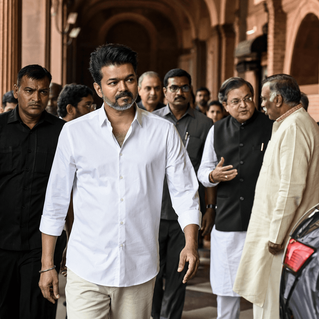 Vijay’s Delhi Blitz Shows Tamil Nadu’s New Le