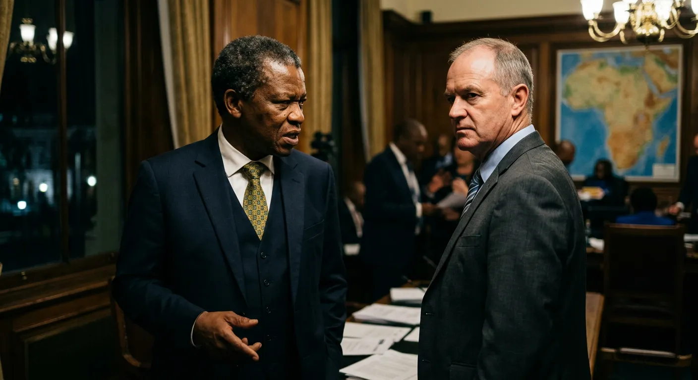 South Africa's Coalition Foreign Policy Clash