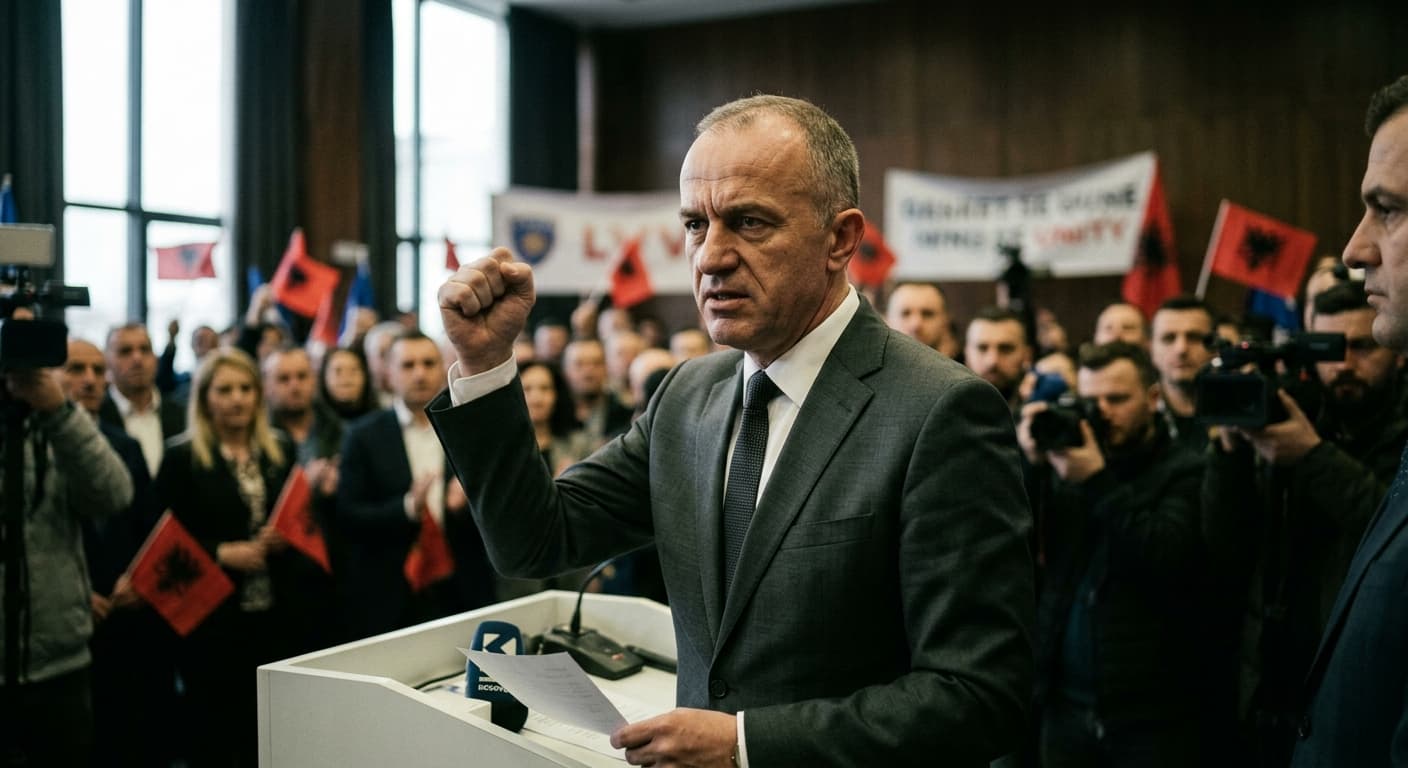 Kosovo's LVV Claims Votes but Faces Crisis