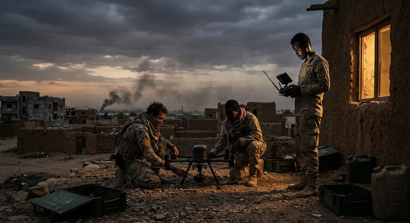 Sudan's Drone War: A Broken Embargo