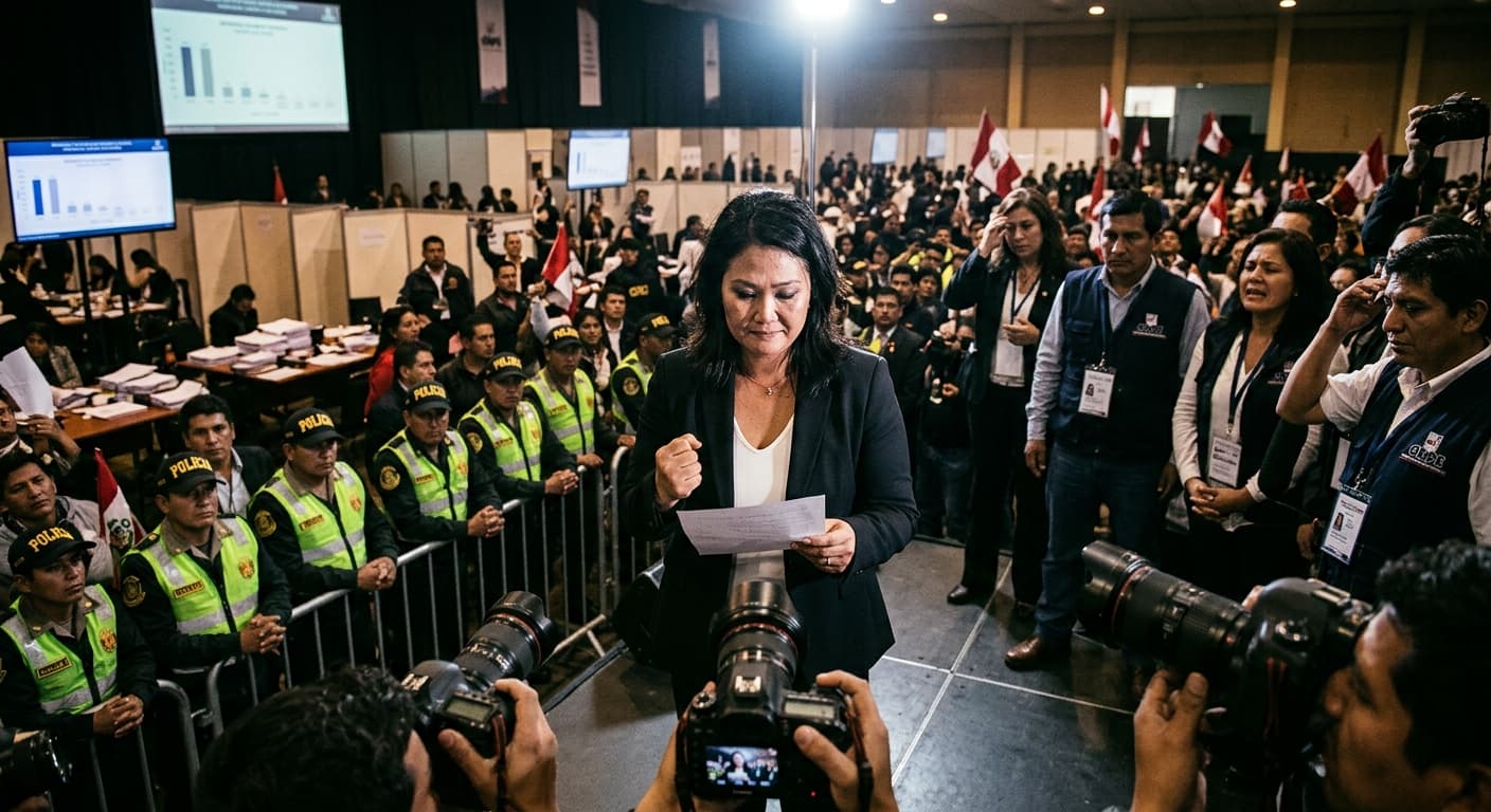 Fujimori Wins Peru by 49,641 Votes