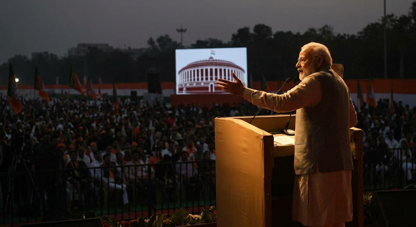 Modi Calls Women's Reservation Bill Rejection