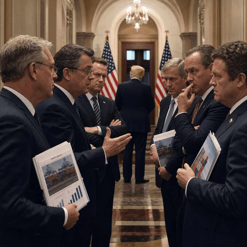 GOP Divided Over Trump's Tariff Policies