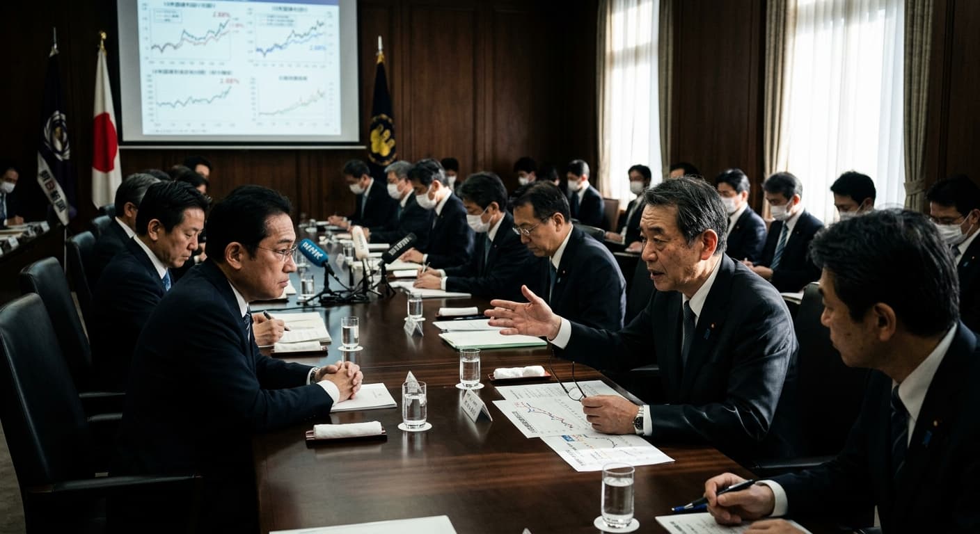 Japan's 10-Year Yield Hits 2.88% Amid Clash