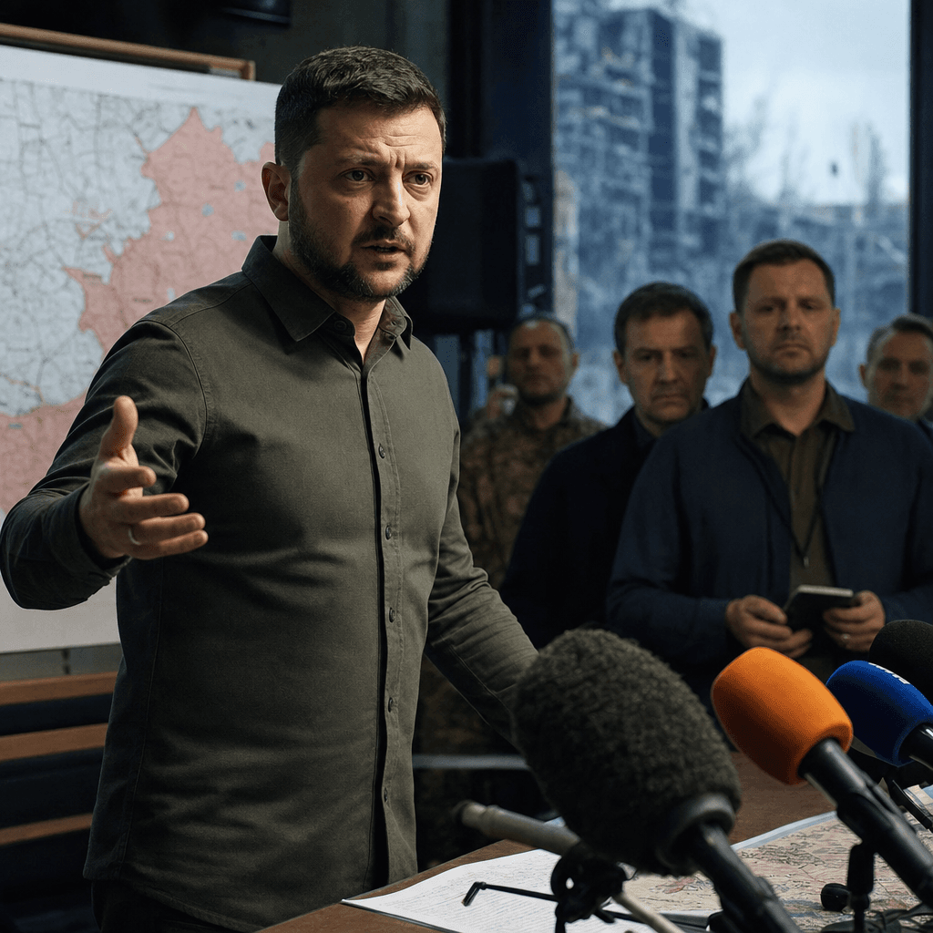 Zelenski Revela Tregua Falsa de Rusia