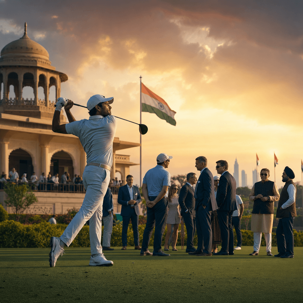 India's Rising Role in DP World Golf Tour