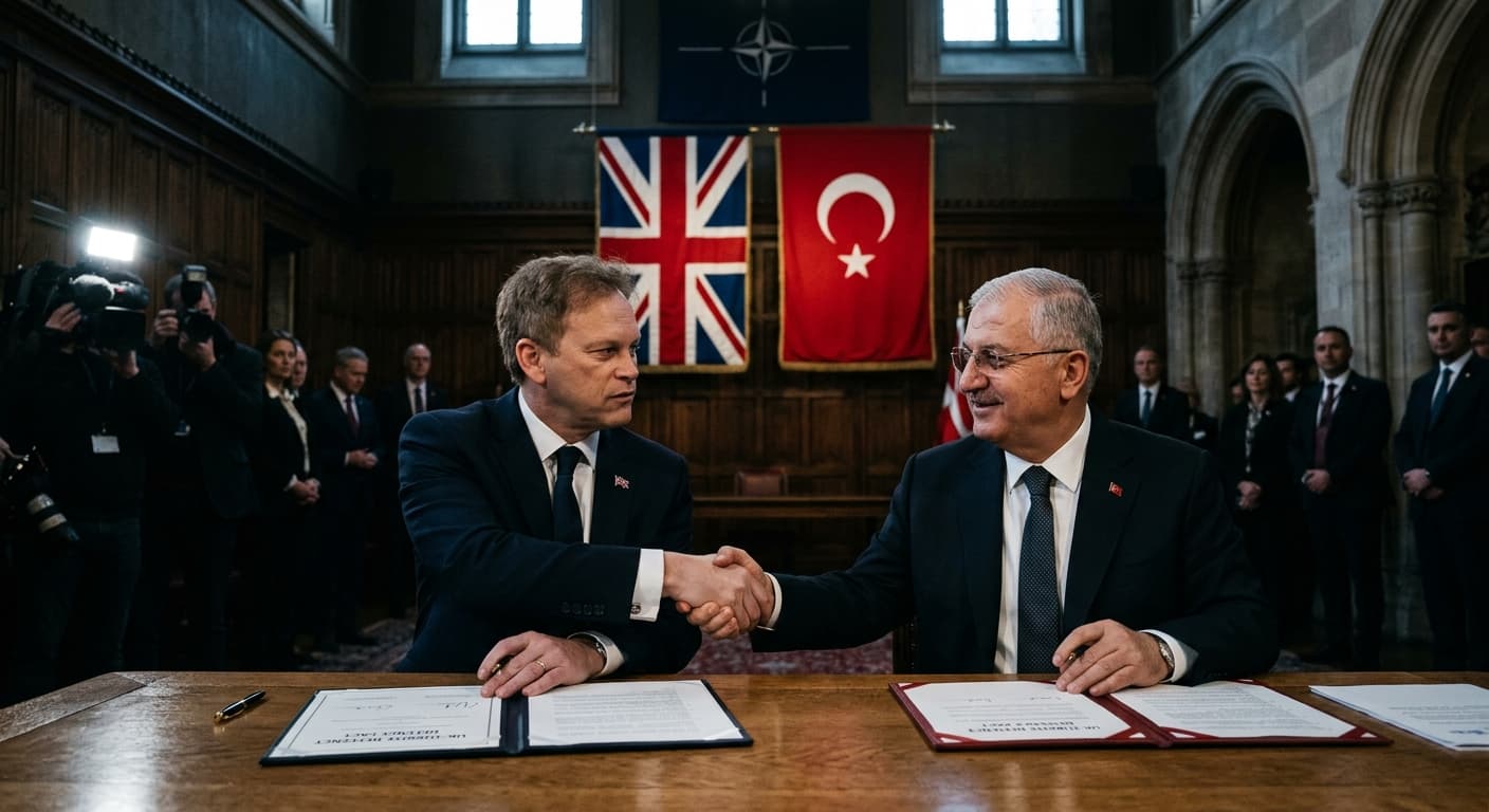 UK-Türkiye Defence Pact Strengthens NATO