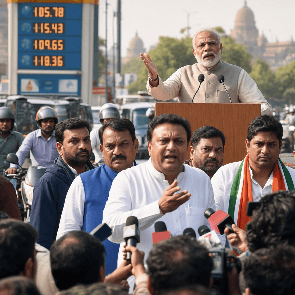 Modi's Fuel-Saving Call Sparks Opposition Att