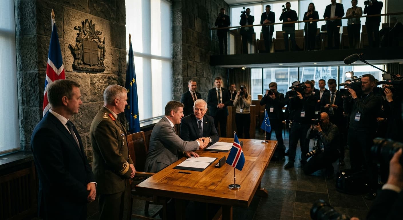Iceland Signs EU Defence Partnership