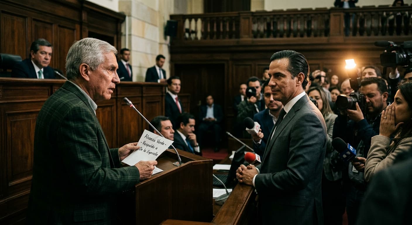 Green Alliance Backs De la Espriella, Isolats