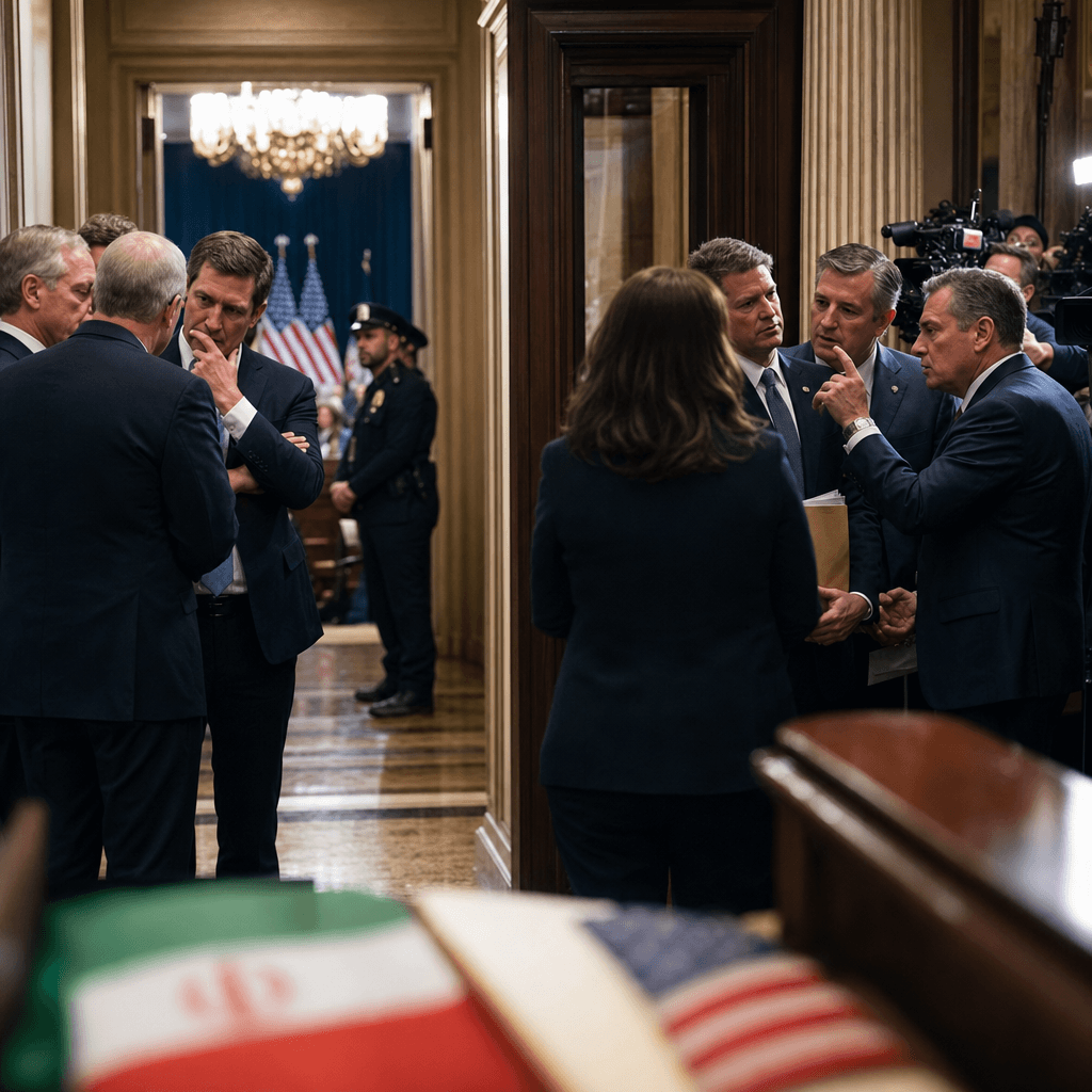 Iran Deal Push Splits Washington on Party