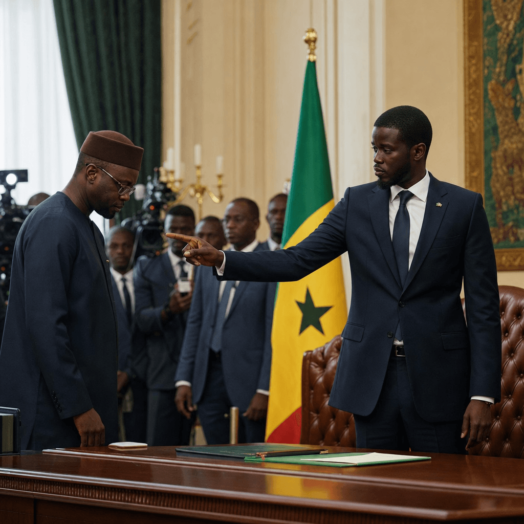 Senegal's Faye Dismisses Sonko, Shifts Power