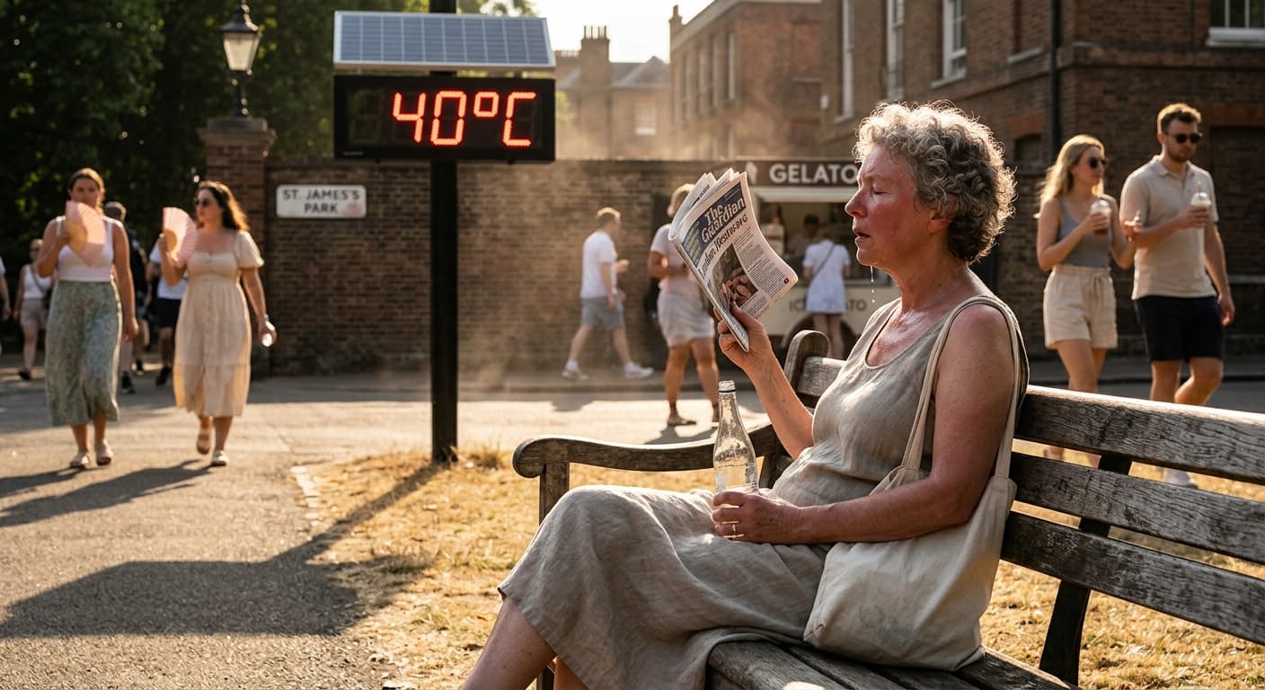 Europe's Hottest June Breaks 1976 Records