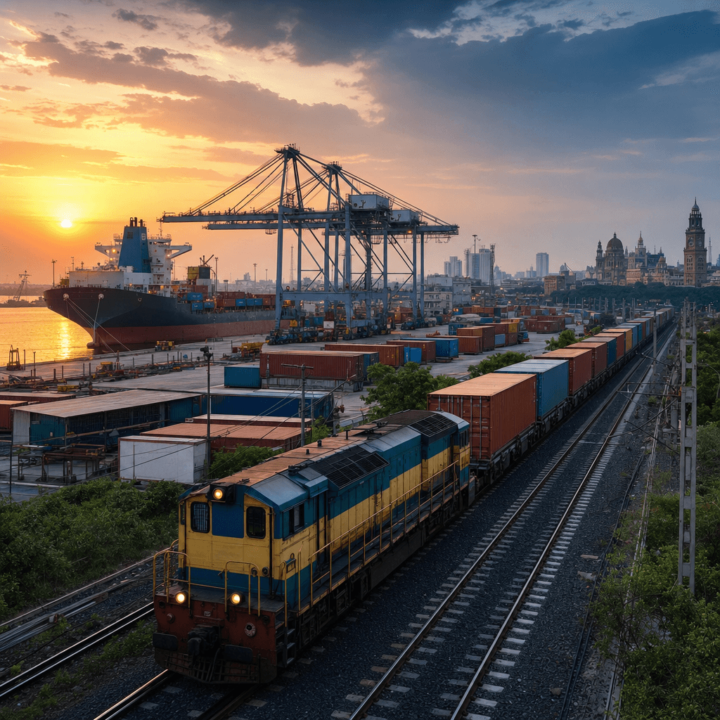 Modi's Freight Strategy: Ports and Rail Upg