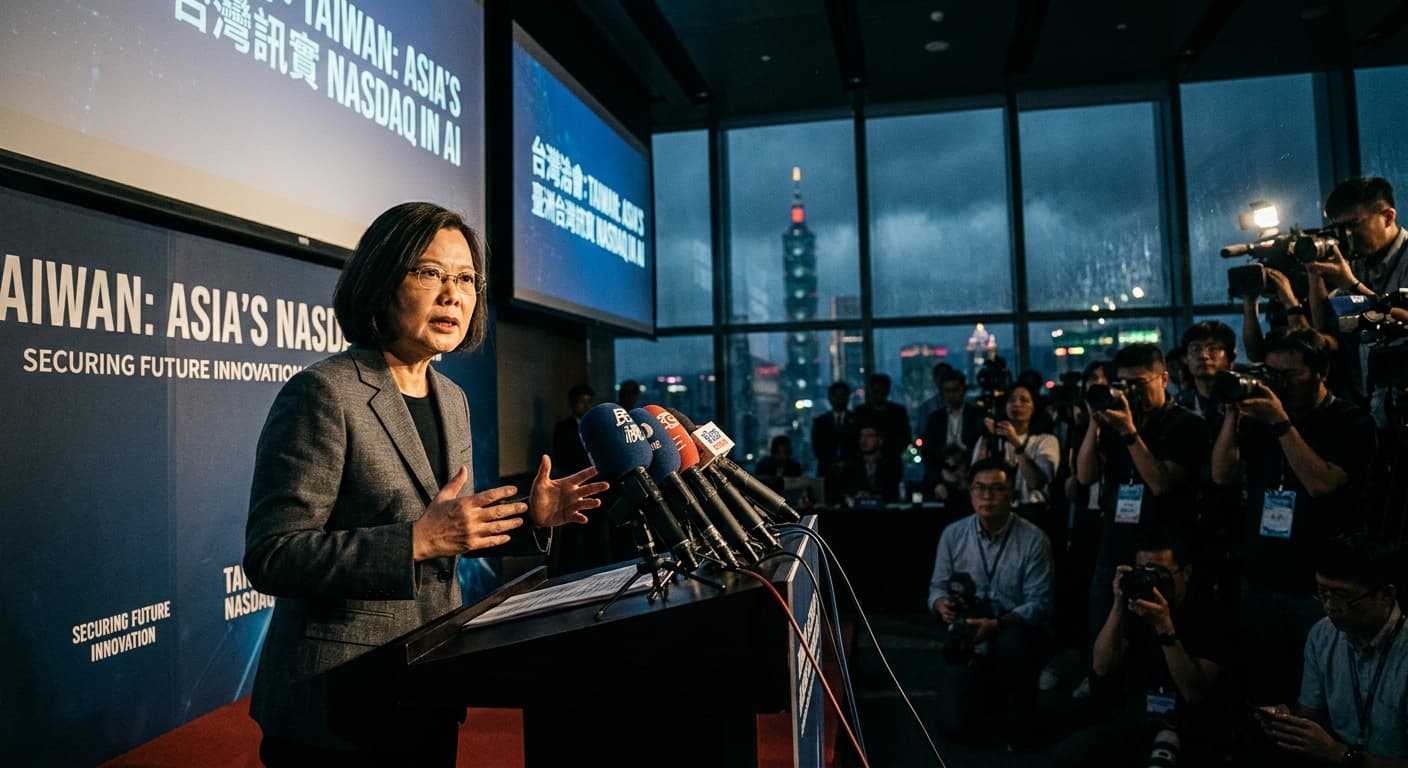 Taiwan's Plan for Asia's Nasdaq in AI