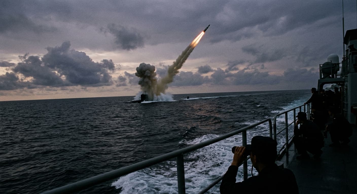 China's Sea-Based ICBM Test Rattles Indo-Pac