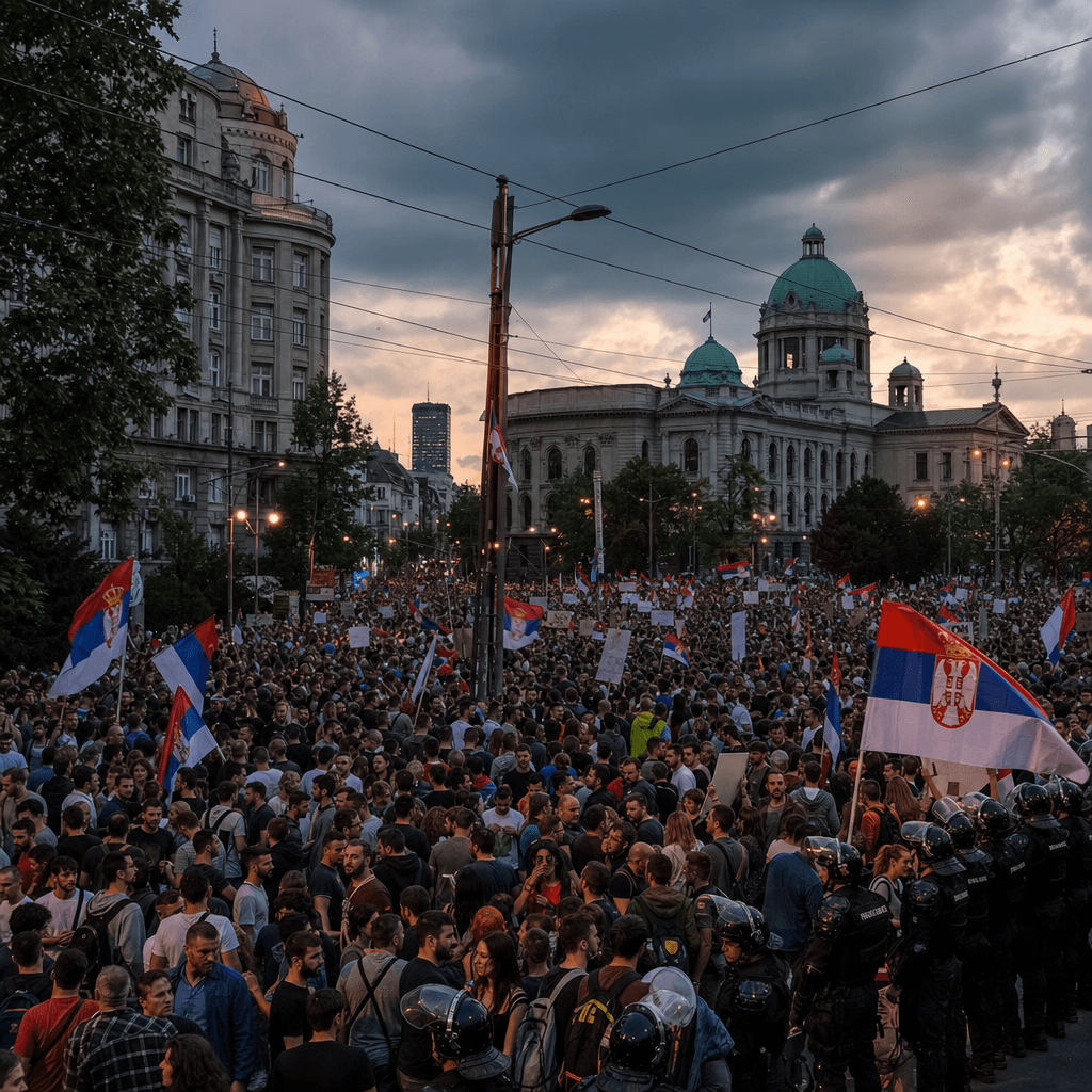 Belgrade Protests Challenge Vucic's Power