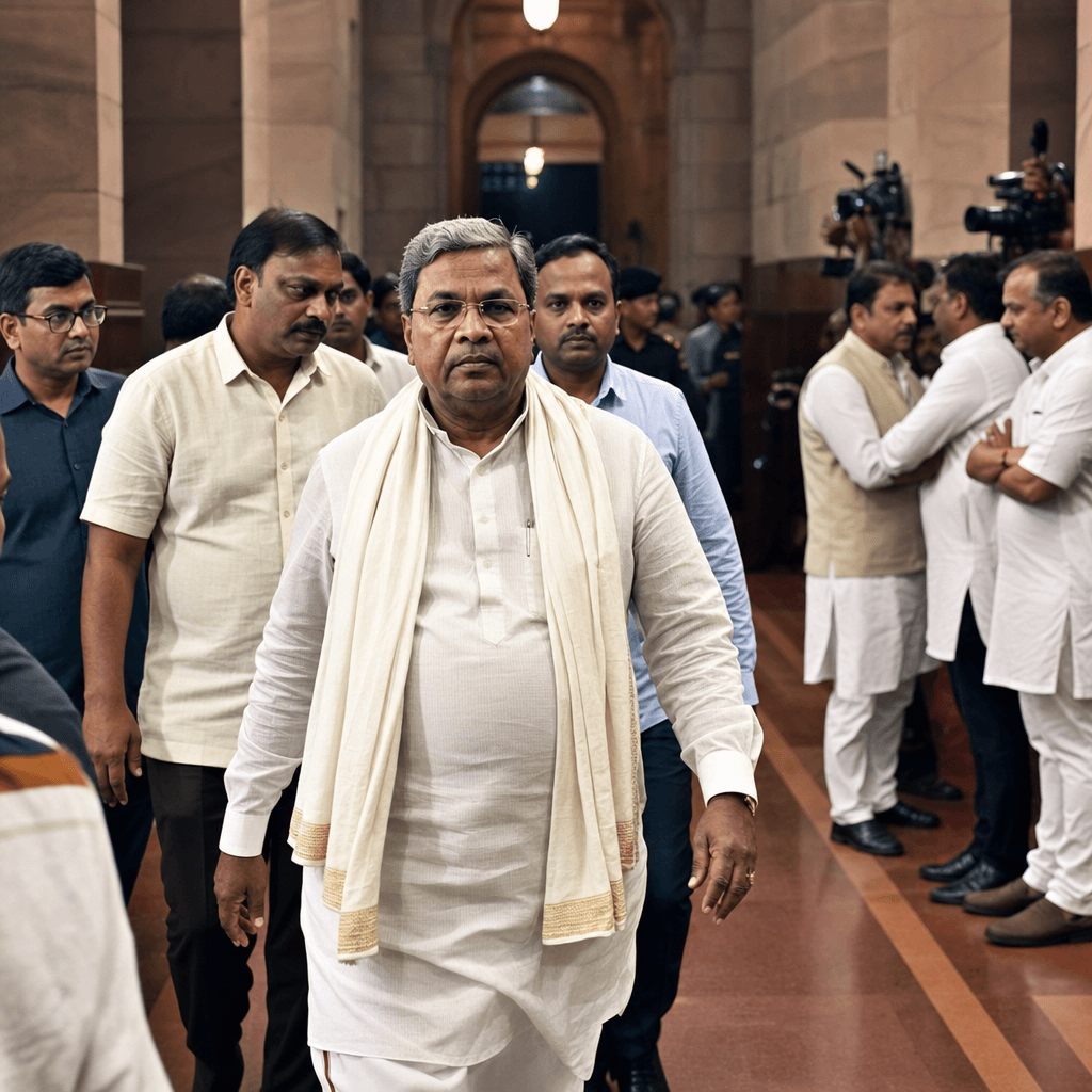 Siddaramaiah’s Delhi Trip Is About Control