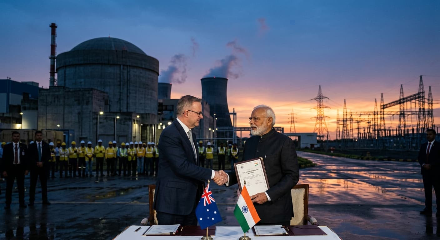 India-Australia uranium deal unlocks nuclear