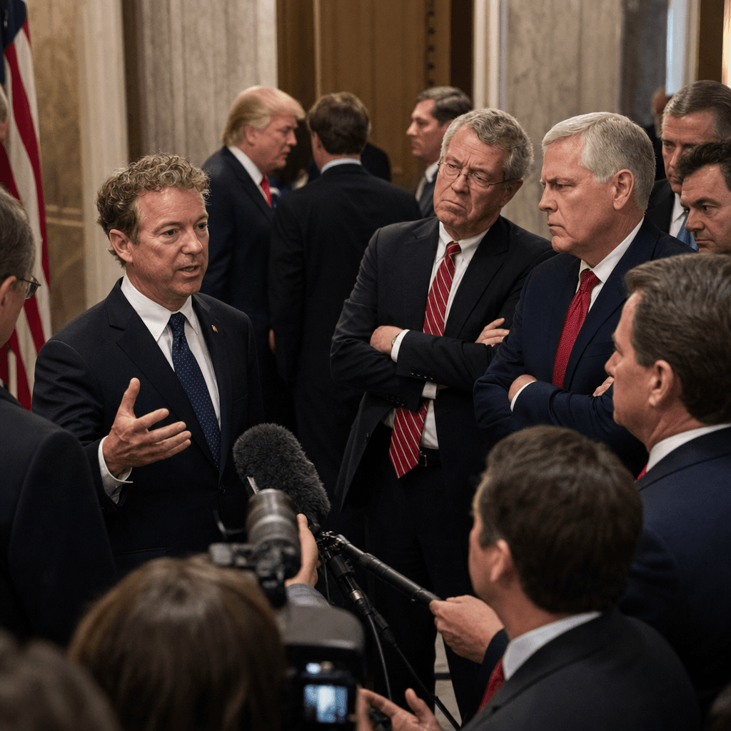 Rand Paul Backs Trump’s Iran Deal Against GOP
