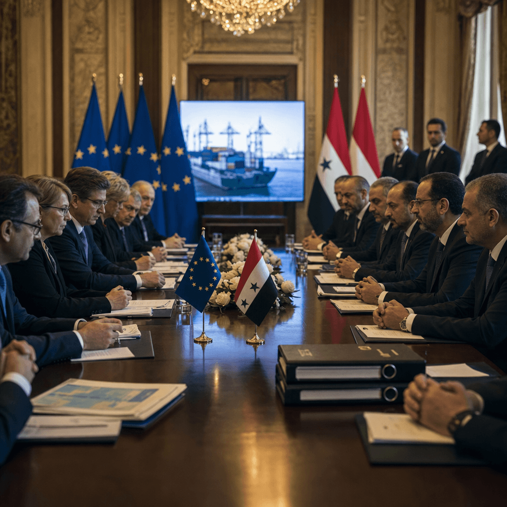EU Restores Trade with Syria, Keeps Sanctions